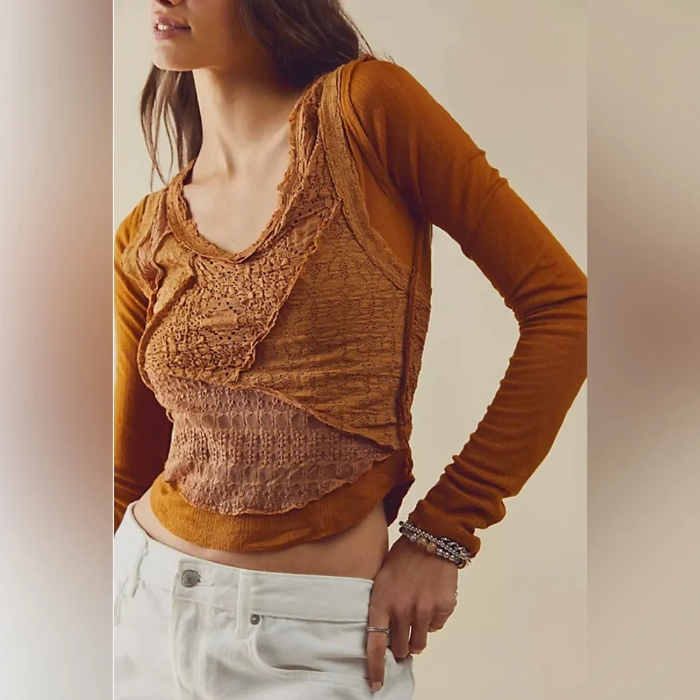 Free People Taylor Layered Looks Top - Picture 2 of 14